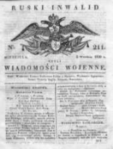 Ruski inwalid czyli wiadomości wojenne 1820, Nr 211