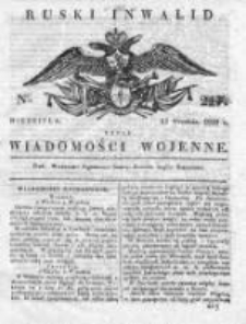 Ruski inwalid czyli wiadomości wojenne 1820, Nr 217