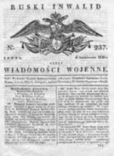 Ruski inwalid czyli wiadomości wojenne 1820, Nr 237