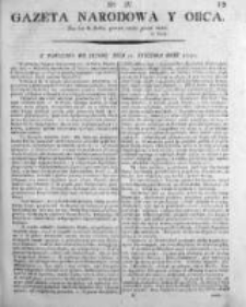 Gazeta Narodowa i Obca 1791, Nr 4