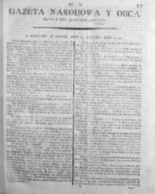 Gazeta Narodowa i Obca 1791, Nr 5