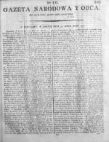 Gazeta Narodowa i Obca 1791, Nr 61