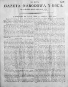 Gazeta Narodowa i Obca 1791, Nr 66