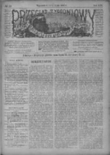 Przegląd Tygodniowy Życia Społecznego Literatury i Sztuk Pięknych 1887, R.XXII, Nr 29