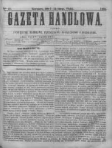 Gazeta Handlowa. Pismo poświęcone handlowi, przemysłowi fabrycznemu i rolniczemu, 1868, Nr 42