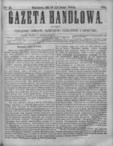 Gazeta Handlowa. Pismo poświęcone handlowi, przemysłowi fabrycznemu i rolniczemu, 1868, Nr 43
