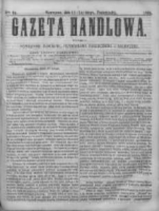 Gazeta Handlowa. Pismo poświęcone handlowi, przemysłowi fabrycznemu i rolniczemu, 1868, Nr 44