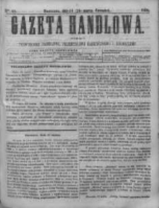 Gazeta Handlowa. Pismo poświęcone handlowi, przemysłowi fabrycznemu i rolniczemu, 1868, Nr 68