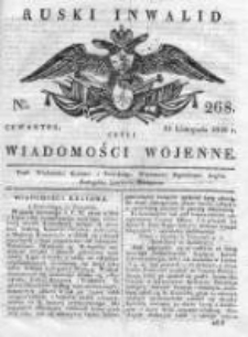 Ruski inwalid czyli wiadomości wojenne 1820, Nr 268