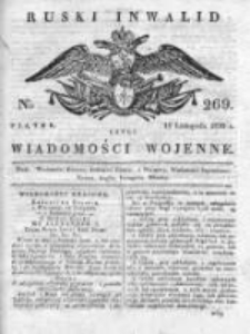 Ruski inwalid czyli wiadomości wojenne 1820, Nr 269