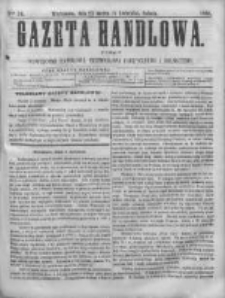 Gazeta Handlowa. Pismo poświęcone handlowi, przemysłowi fabrycznemu i rolniczemu, 1868, Nr 76