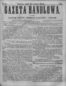 Gazeta Handlowa. Pismo poświęcone handlowi, przemysłowi fabrycznemu i rolniczemu, 1868, Nr 88