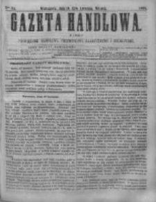 Gazeta Handlowa. Pismo poświęcone handlowi, przemysłowi fabrycznemu i rolniczemu, 1868, Nr 94