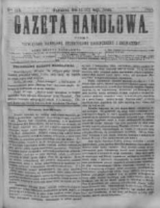 Gazeta Handlowa. Pismo poświęcone handlowi, przemysłowi fabrycznemu i rolniczemu, 1868, Nr 116