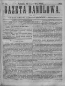Gazeta Handlowa. Pismo poświęcone handlowi, przemysłowi fabrycznemu i rolniczemu, 1868, Nr 163