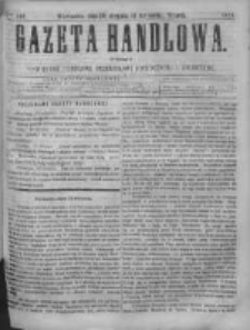 Gazeta Handlowa. Pismo poświęcone handlowi, przemysłowi fabrycznemu i rolniczemu, 1868, Nr 192