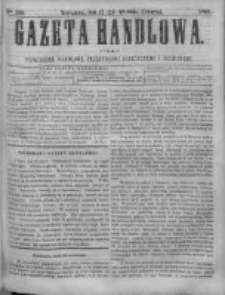 Gazeta Handlowa. Pismo poświęcone handlowi, przemysłowi fabrycznemu i rolniczemu, 1868, Nr 209