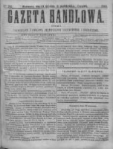 Gazeta Handlowa. Pismo poświęcone handlowi, przemysłowi fabrycznemu i rolniczemu, 1868, Nr 215