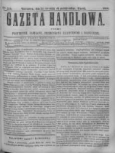 Gazeta Handlowa. Pismo poświęcone handlowi, przemysłowi fabrycznemu i rolniczemu, 1868, Nr 219