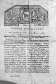 Gazeta Warszawska 1780, Nr 4