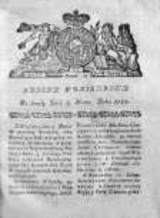 Gazeta Warszawska 1784, Nr 18