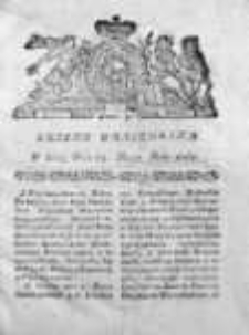 Gazeta Warszawska 1784, Nr 21