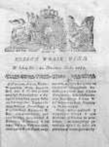 Gazeta Warszawska 1784, Nr 29