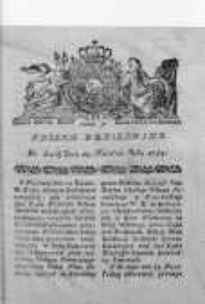 Gazeta Warszawska 1784, Nr 30