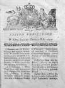 Gazeta Warszawska 1784, Nr 31