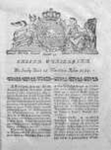 Gazeta Warszawska 1784, Nr 34