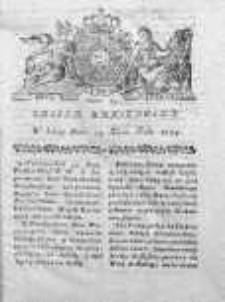 Gazeta Warszawska 1784, Nr 43