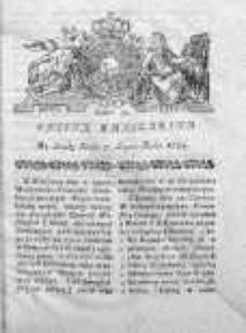 Gazeta Warszawska 1784, Nr 54