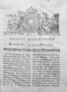 Gazeta Warszawska 1784, Nr 60