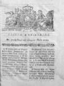 Gazeta Warszawska 1784, Nr 66