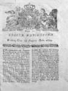 Gazeta Warszawska 1784, Nr 69