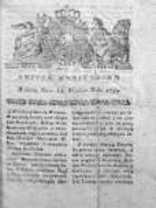 Gazeta Warszawska 1784, Nr 75
