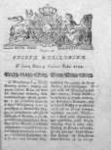 Gazeta Warszawska 1784, Nr 97