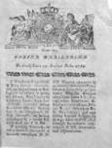 Gazeta Warszawska 1784, Nr 104