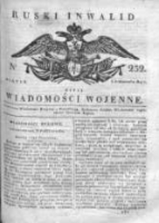 Ruski inwalid czyli wiadomości wojenne 1817, Nr 232