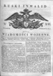 Ruski inwalid czyli wiadomości wojenne 1817, Nr 241