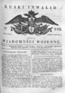 Ruski inwalid czyli wiadomości wojenne 1817, Nr 242
