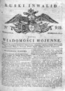 Ruski inwalid czyli wiadomości wojenne 1817, Nr 252