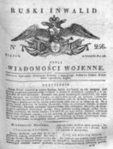 Ruski inwalid czyli wiadomości wojenne 1817, Nr 256