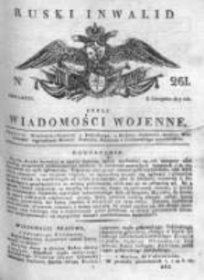 Ruski inwalid czyli wiadomości wojenne 1817, Nr 261