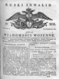 Ruski inwalid czyli wiadomości wojenne 1817, Nr 266