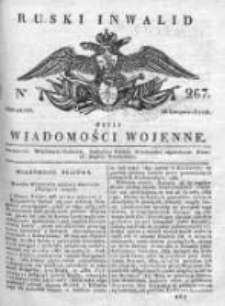 Ruski inwalid czyli wiadomości wojenne 1817, Nr 267