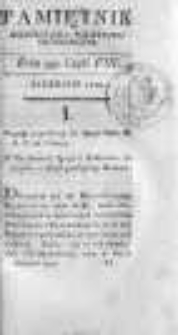 Pamiętnik Polityczny i Historyczny, 1790, m-c VIII