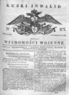 Ruski inwalid czyli wiadomości wojenne 1817, Nr 271