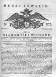 Ruski inwalid czyli wiadomości wojenne 1817, Nr 273