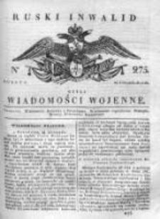 Ruski inwalid czyli wiadomości wojenne 1817, Nr 275